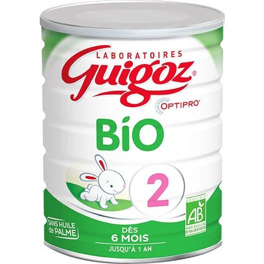 Guigoz Lait Bio 2e âge 800g