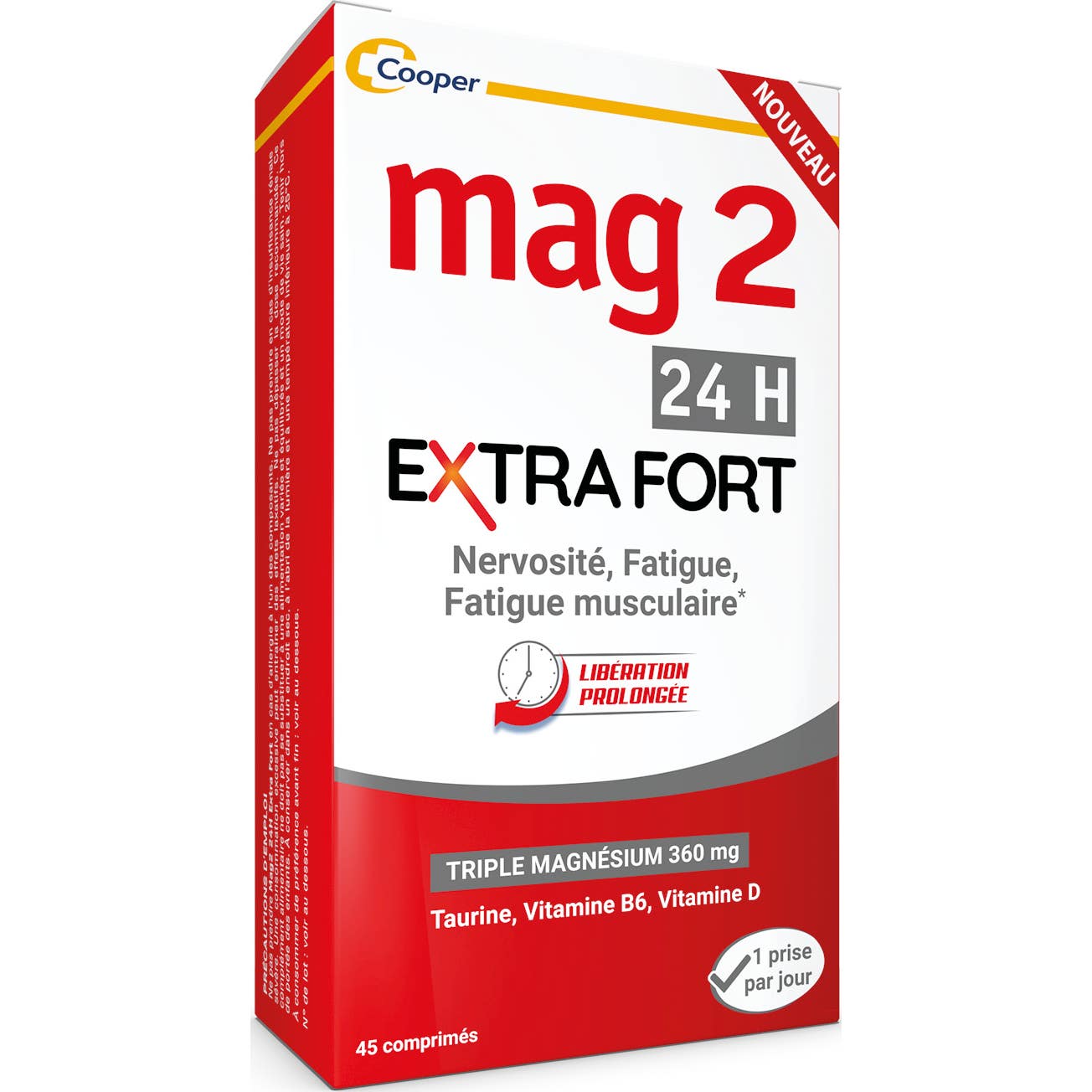Mag 2 24H Extra Fort 45 Comprimés