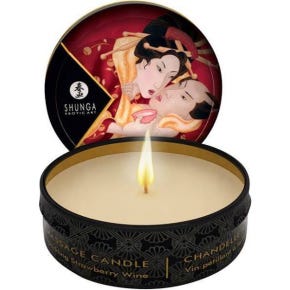 Shunga Vela + Aceite Masaje Romance *