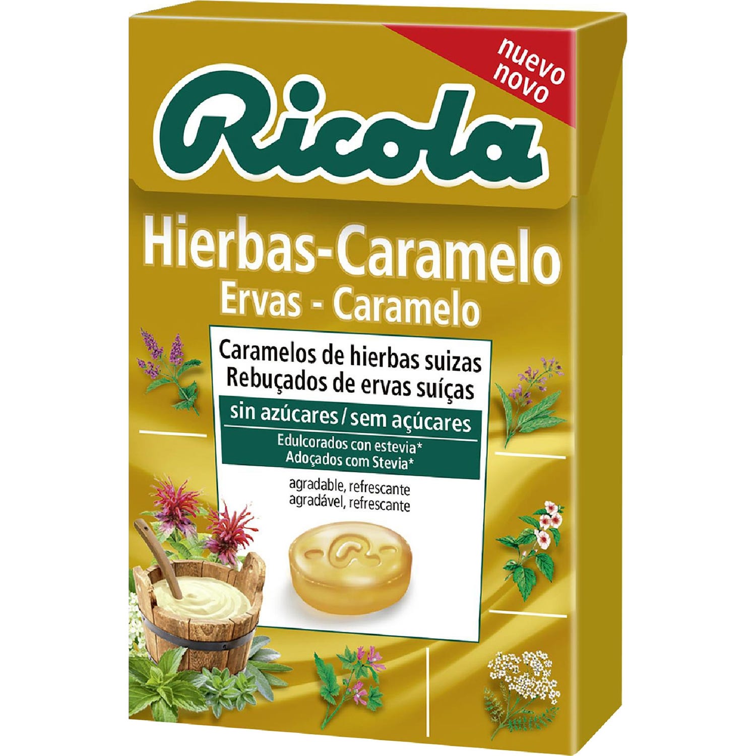 Ricola Herbes - Sans Sucre de Caramel 50g