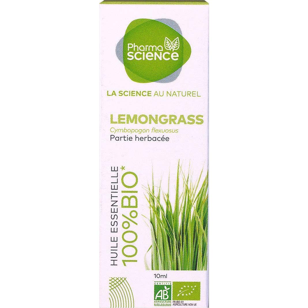 Pharmascience Huile Essentielle Lemongrass Bio 10ml