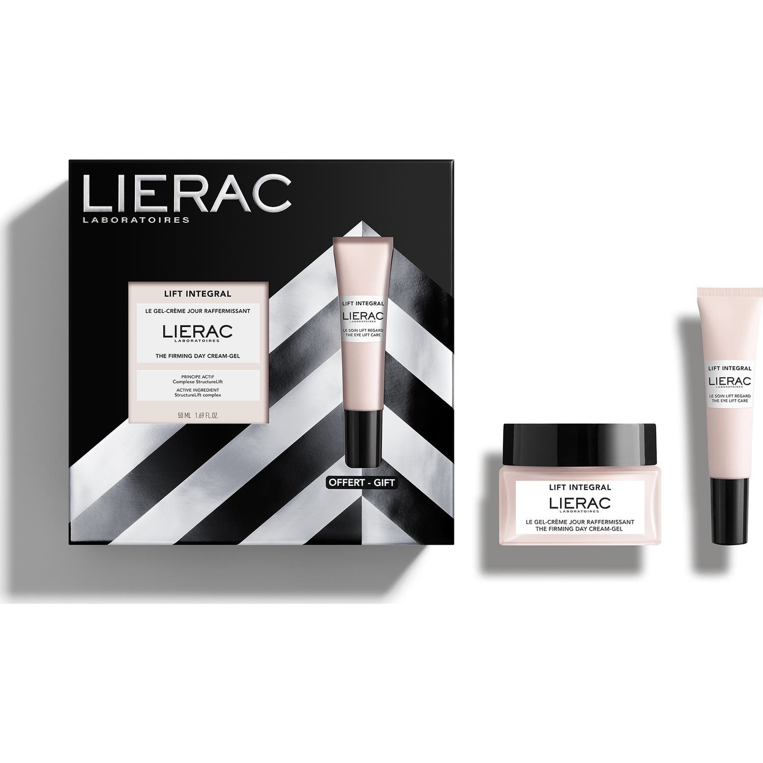 Lierac Coffret Lift Integral Le Gel-Crème Jour Raffermissant 50ml + Le Soin Lift Regard 15ml