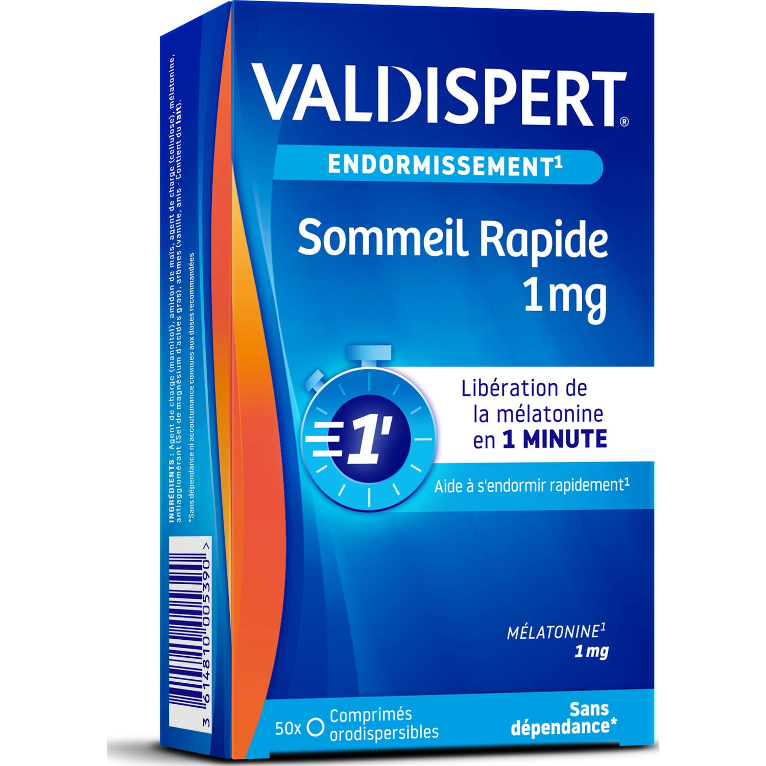 Valdispert Sommeil Rapide 1mg 50 Comprimés