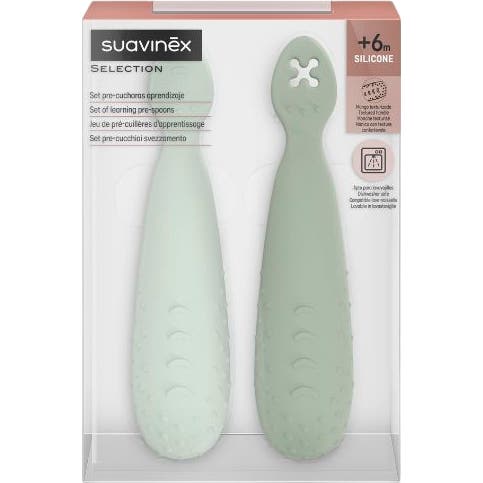 Suavinex Selection Set Pré-cuillères d'Apprentissage Essence 2 Unités