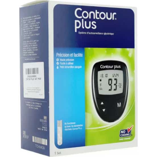 Contour Plus Set Lecteur de Glycémie