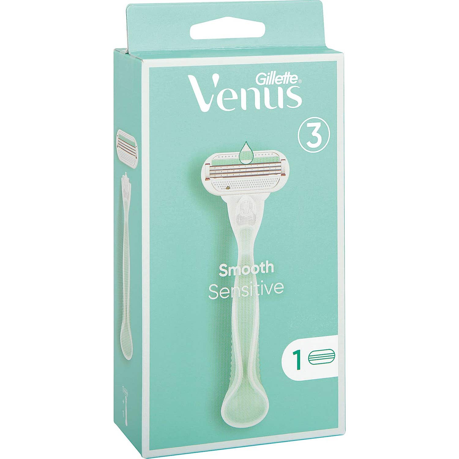 Gillette Venus Rasoir Smooth Sensitive 3 1ut