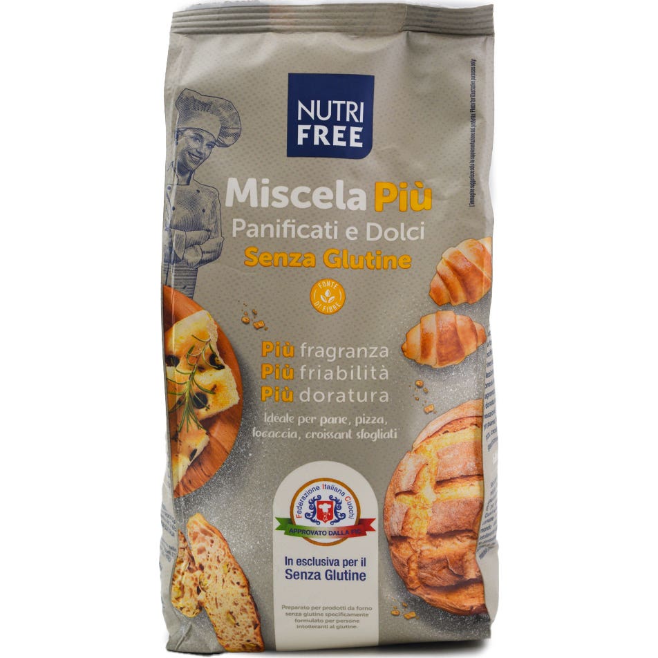 Nutrifree Miscela Piú Gluten Free 1kg