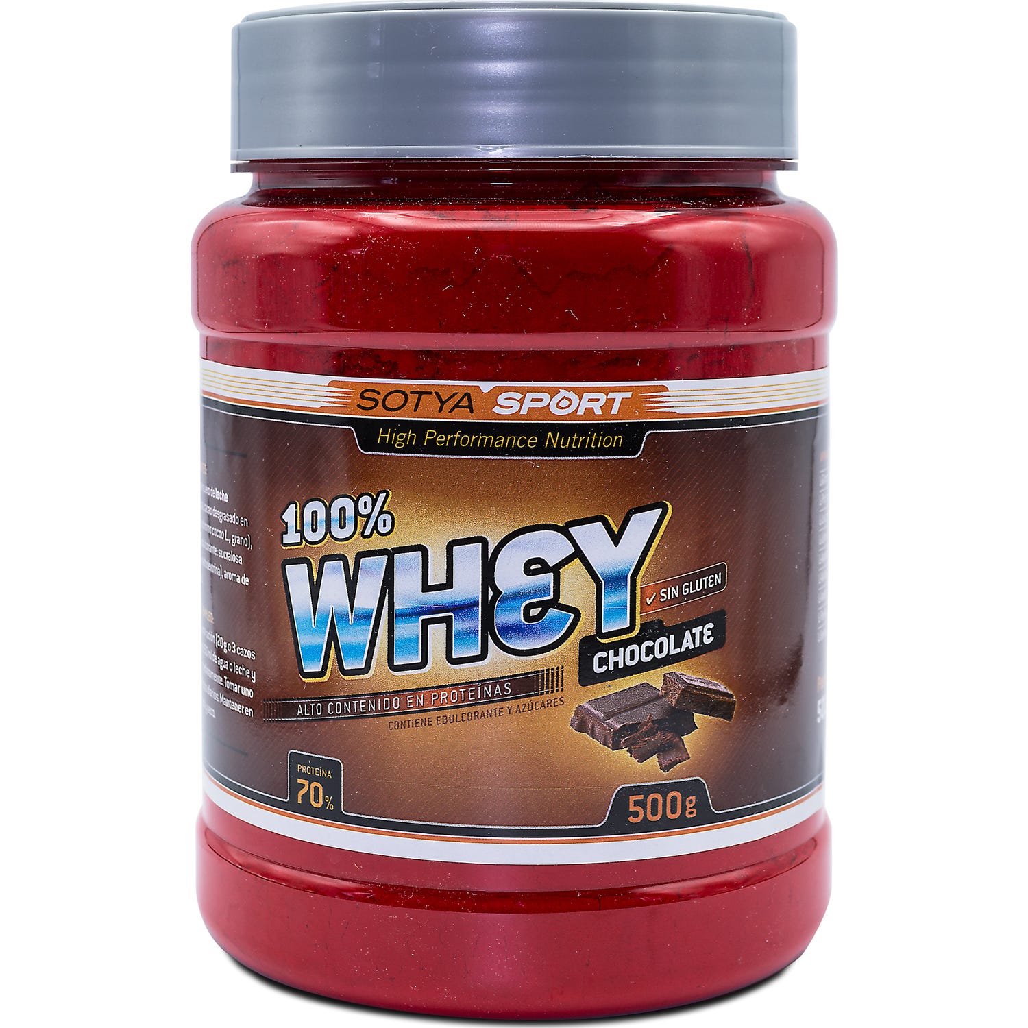 Sotya 100% chocolat et protéines de lactosérum 500g