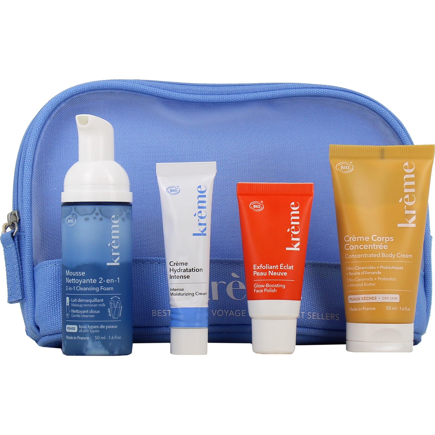 Krème Trousse Set Best Sellers Voyage