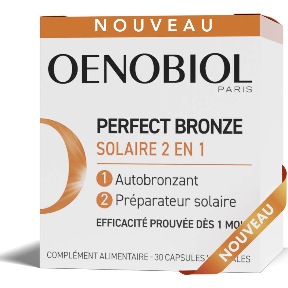 Oenobiol Perfect Bronze Solaire 2 En 1 30 Capsules Végétales