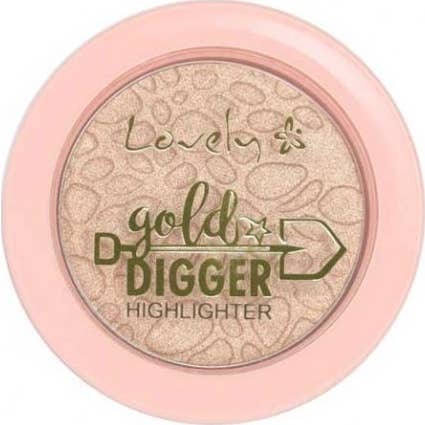 Lovely Gold Digger Highlighter Highlighter Powder 1pc