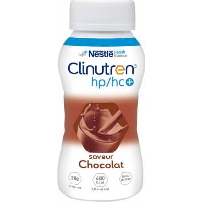 Clinical Nutrition Clinutren Hp/Hc+ Chocolat 200M Moyen