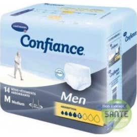Confiance Sous-Vtements Absorbants Mdium Homme Paquet De 14