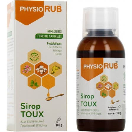Laboratoire Immubio Physiorub Sirop Toux 180 g