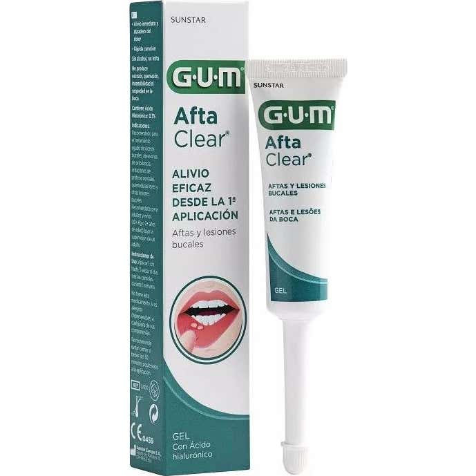 Gum Afta Clear Gel Aphtes et Lesions Buccales 10ml