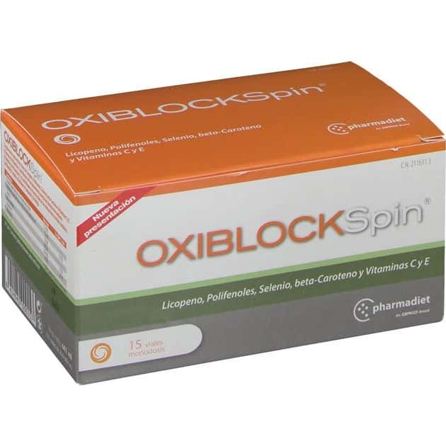 Oxiblock Spin 15 flacons