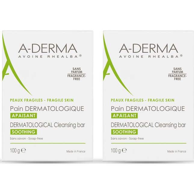 Aderma Pain Dermatologique Lait D'Avoine 100g Lot De 2