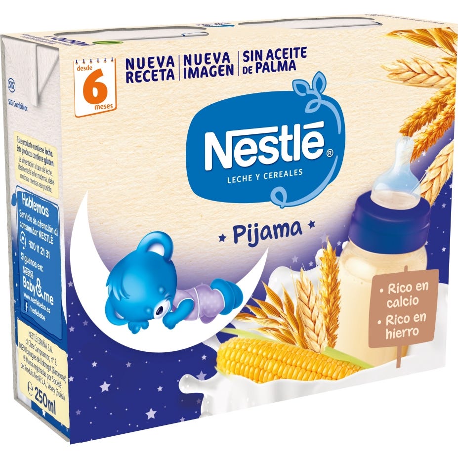 Nestle 8 Cereal Brick Ready to Drink 2x250ml