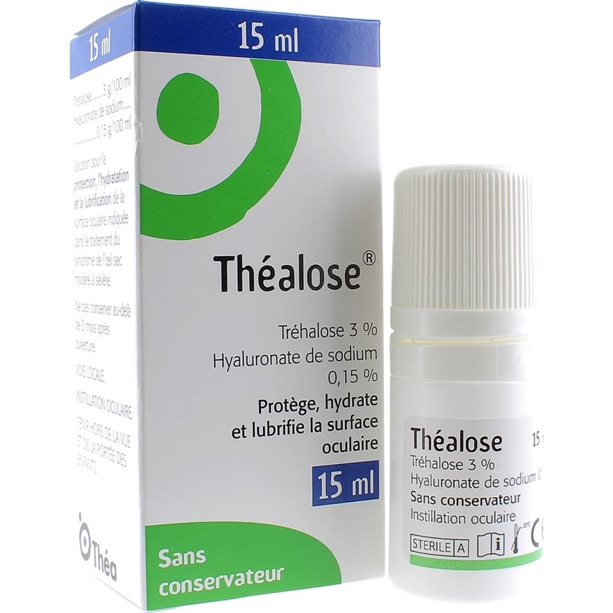 Théalose Instillation Oculaire 15ml