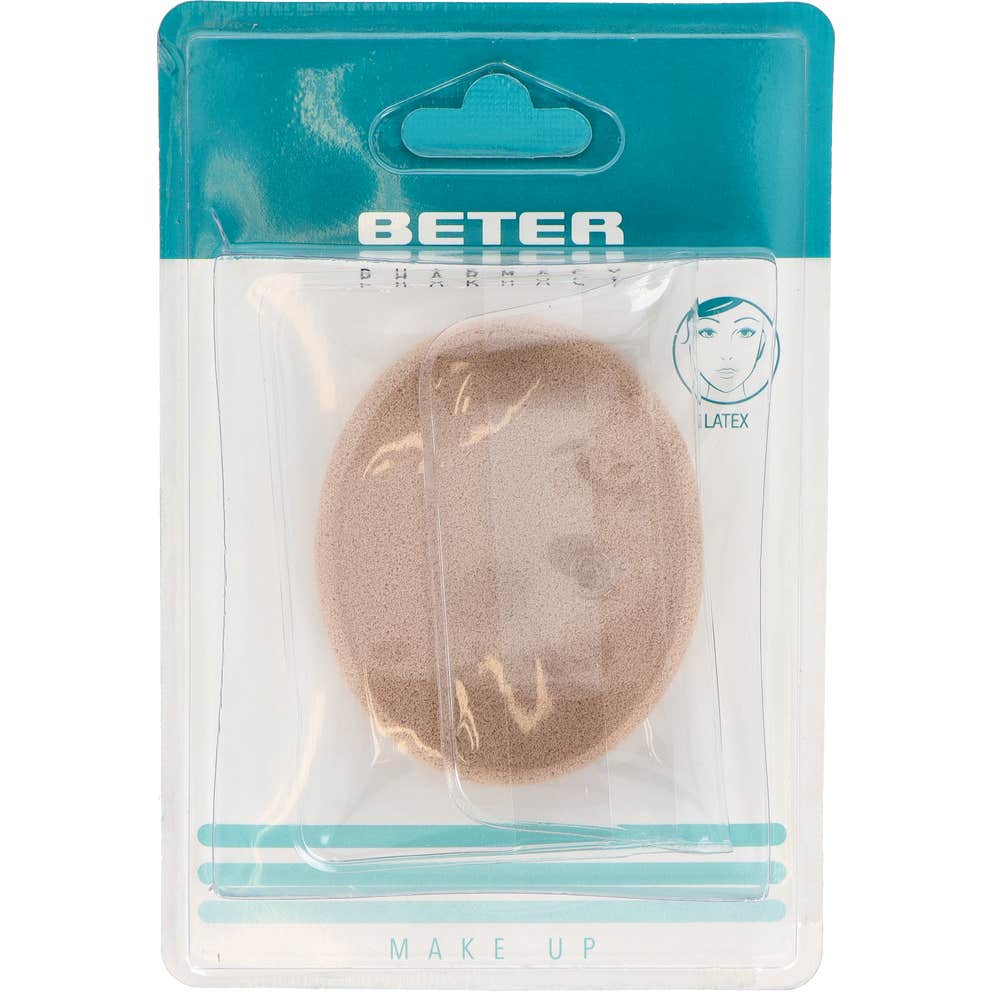 Beter éponge latex éponge de maquillage 6cm 1pc