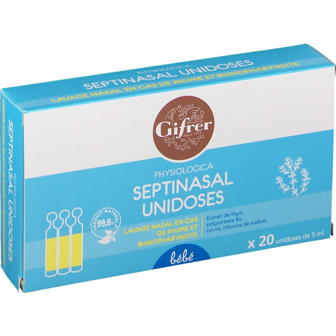 Gifrer Septinasal Unidoses 20x5ml
