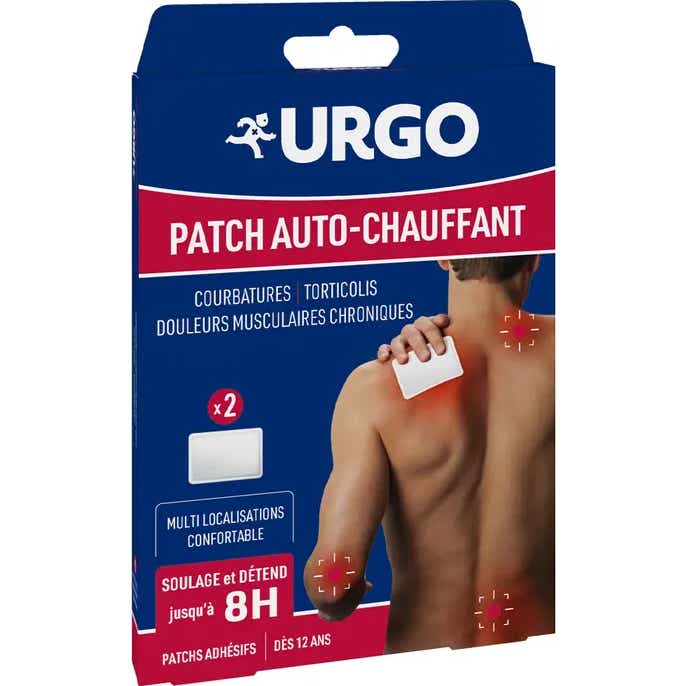 Urgo Patch Chauffant Multilocalisations 2 patchs