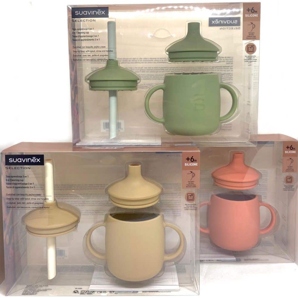 Suavinex Colour Essence Coupe Apprentissage 3en1 Select +3M 1 ut