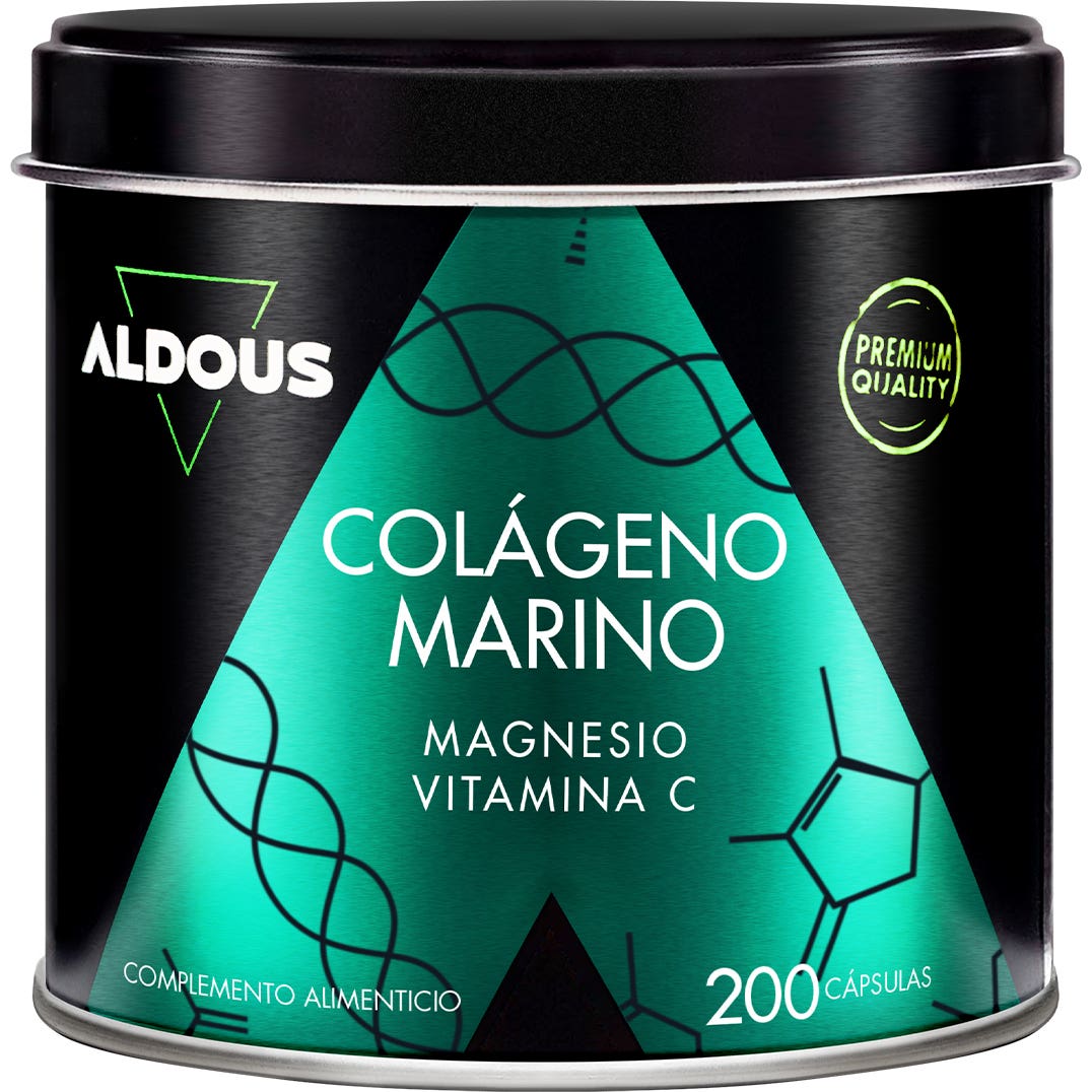 Aldous Bio Collagène Hydrolysé Pur Magnésium Vitamine C 200 Gélules