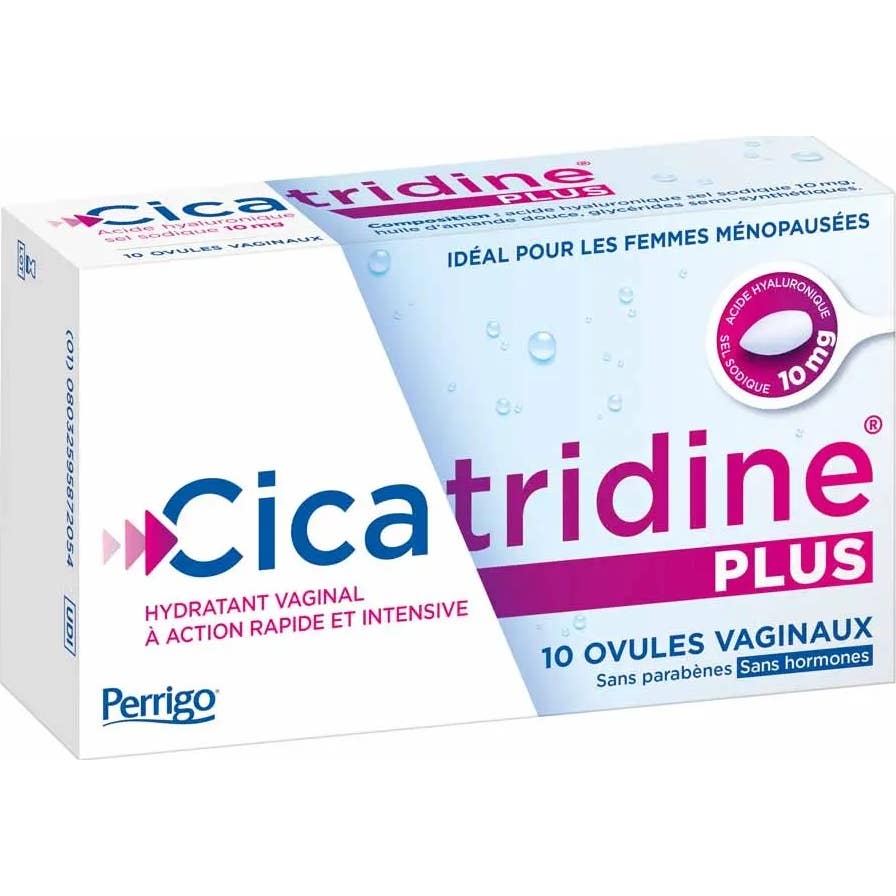 Cicatridine Plus Ovules Vaginaux 10uts