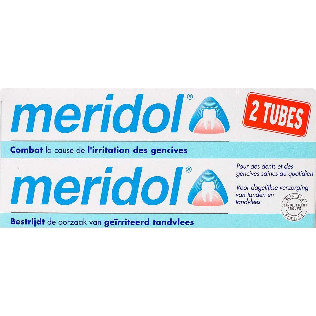 Méridol Dentifrice Protection gencives 75ml Lot De 2