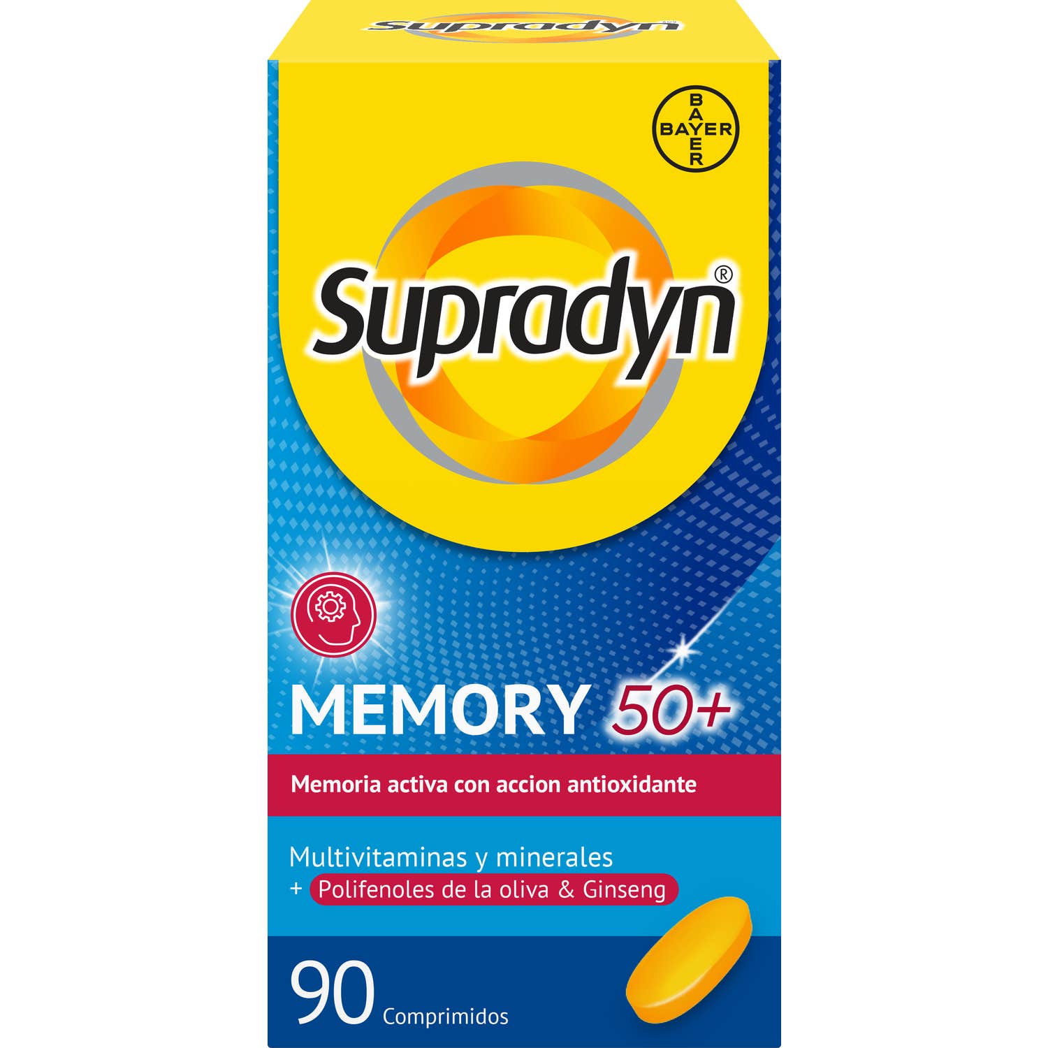 Supradyn Memory 50+ 90comp