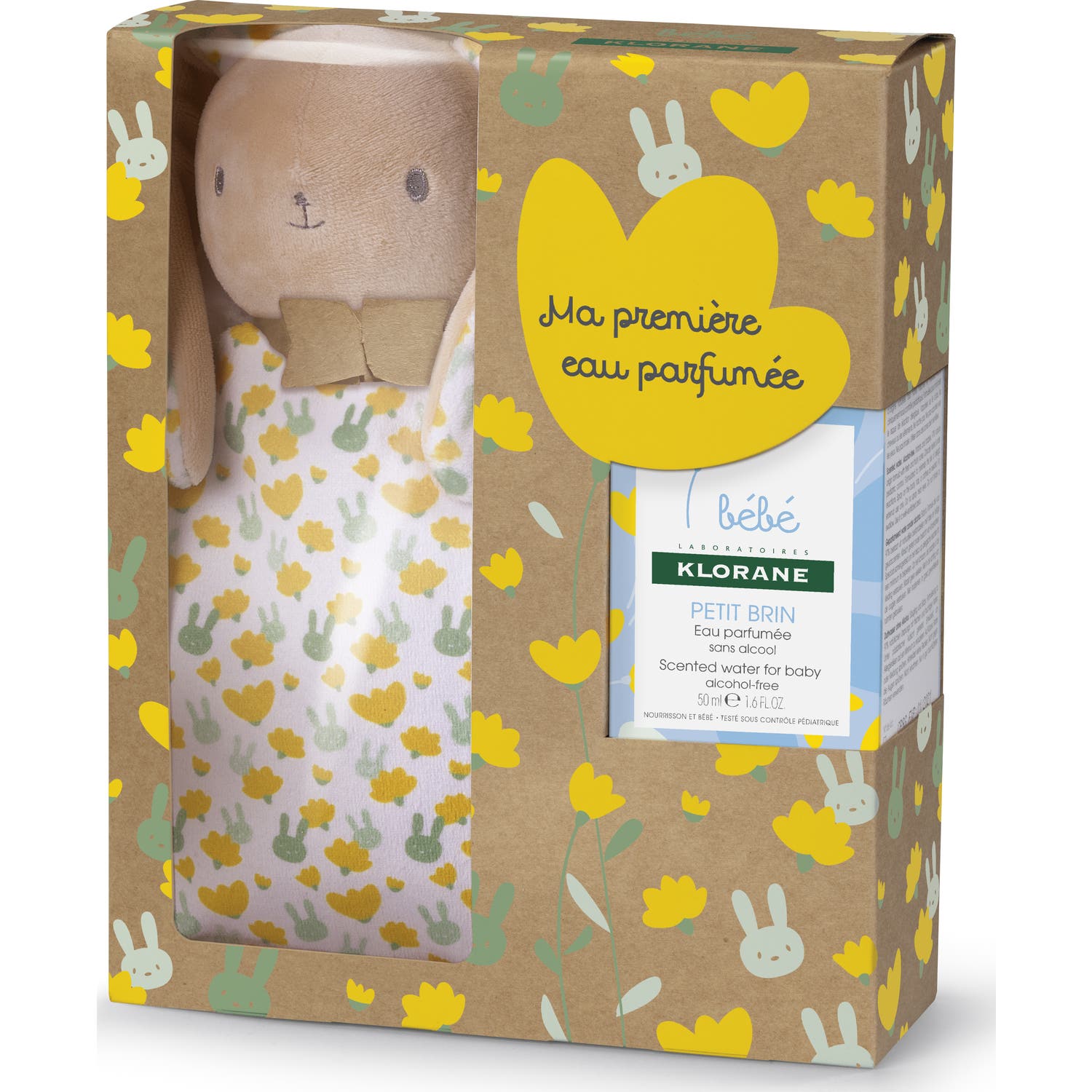Klorane Bebé Ma Premiere Eau Parfumée 50 ml + Lapin