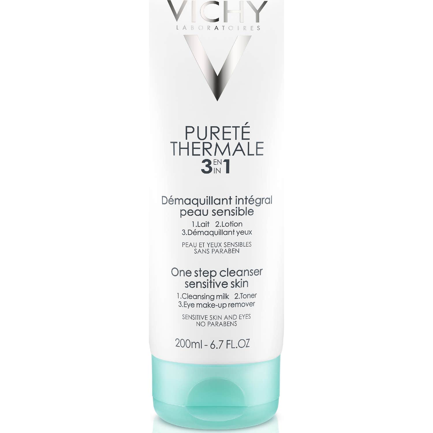 Vichy Pureté Thermale Démaquillant Intégral 3 en 1 200ml