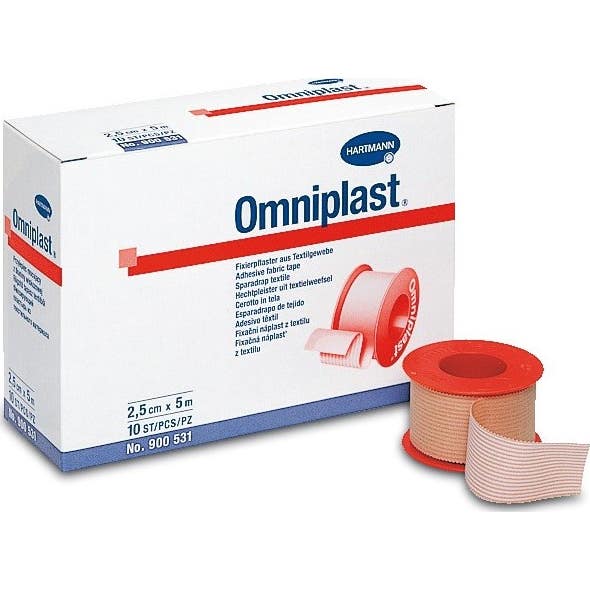 Omniplast Esparadrapo Tejido 2,5cmx5m