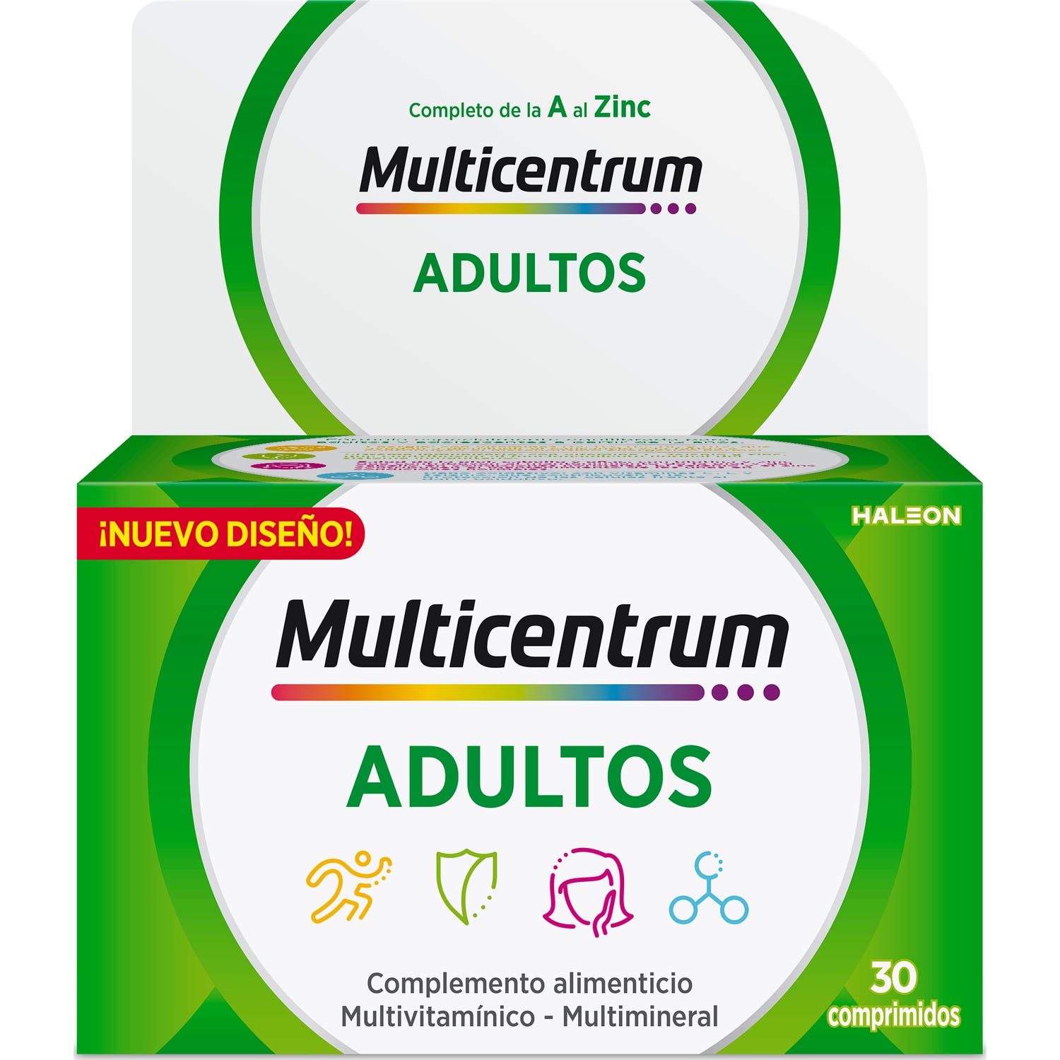 Multicentrum Vitamines et minéraux 30comp