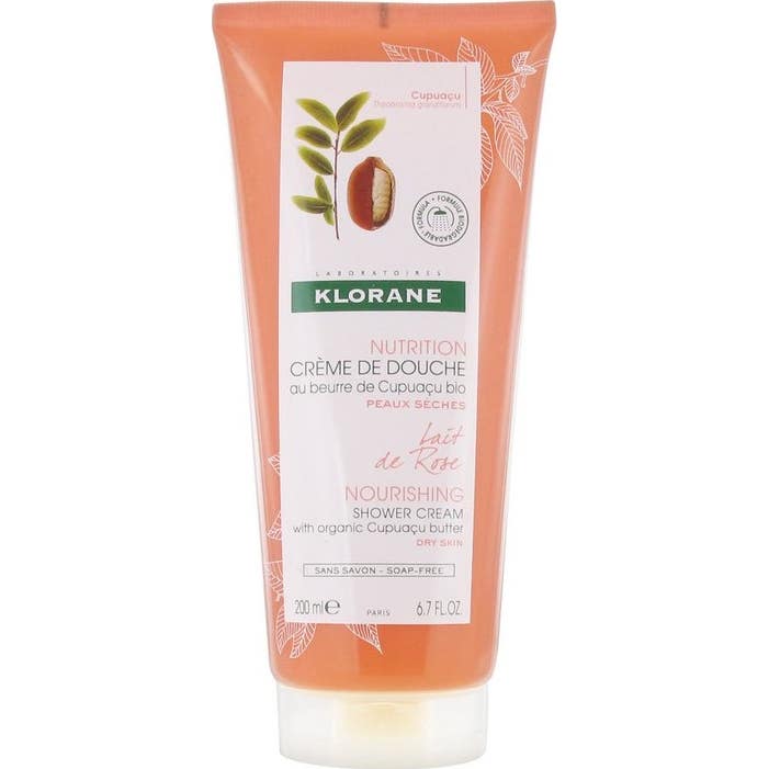 Klorane Cupuaçu Soins du Corps Gel Douche Lait de Rose 200mL