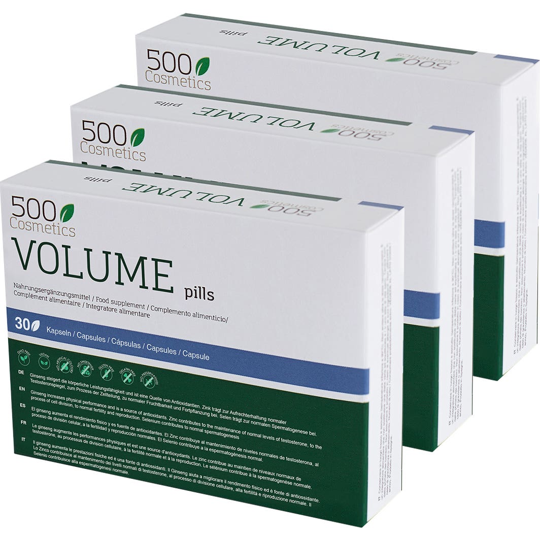 500Cosmétiques Femme 30 Comprimés x3