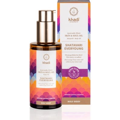 Khadi Ayurveda Elixir Huile anti-âge Shatavari 100ml