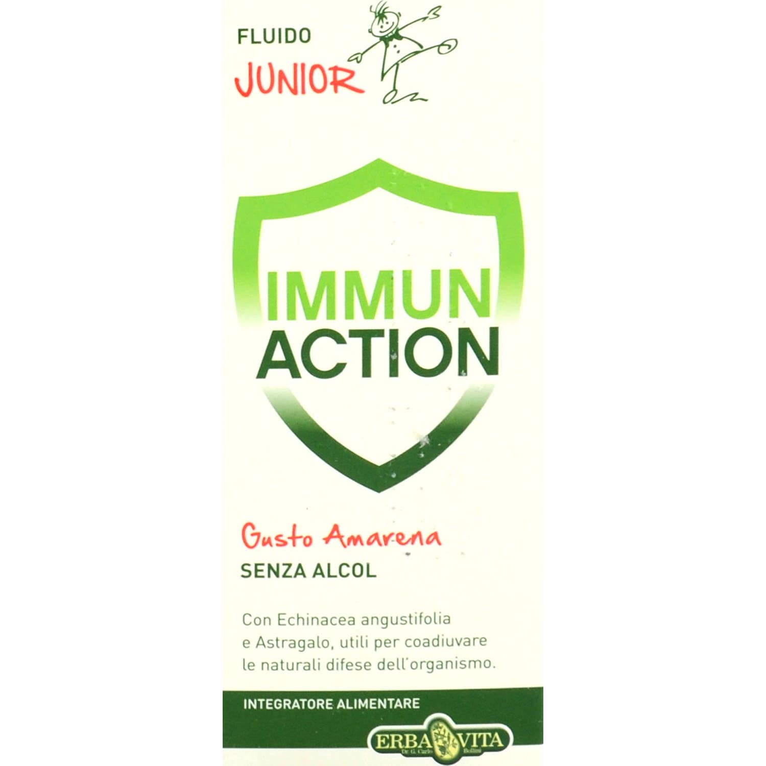 Erba Vita Immun Action Junior Fluid 200ml