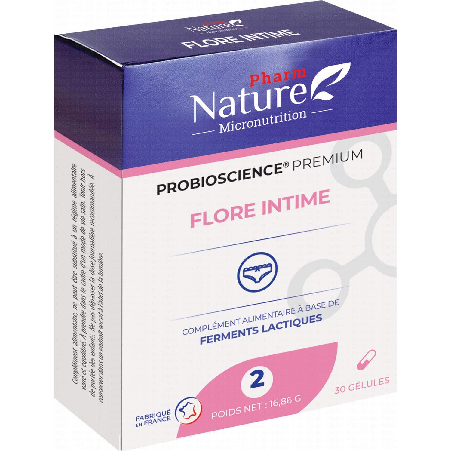 Pharm Nature Micronutrition Probioscience Premium 2 Flor Íntimo 30 Perlas