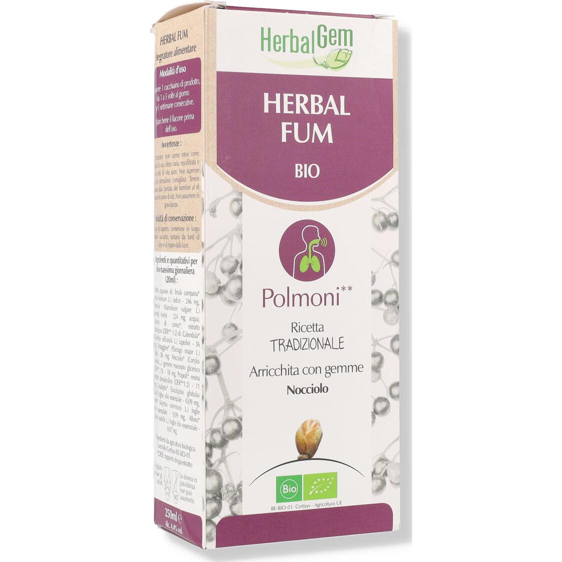 Herbalgem Fum Bio Sirop 250ml