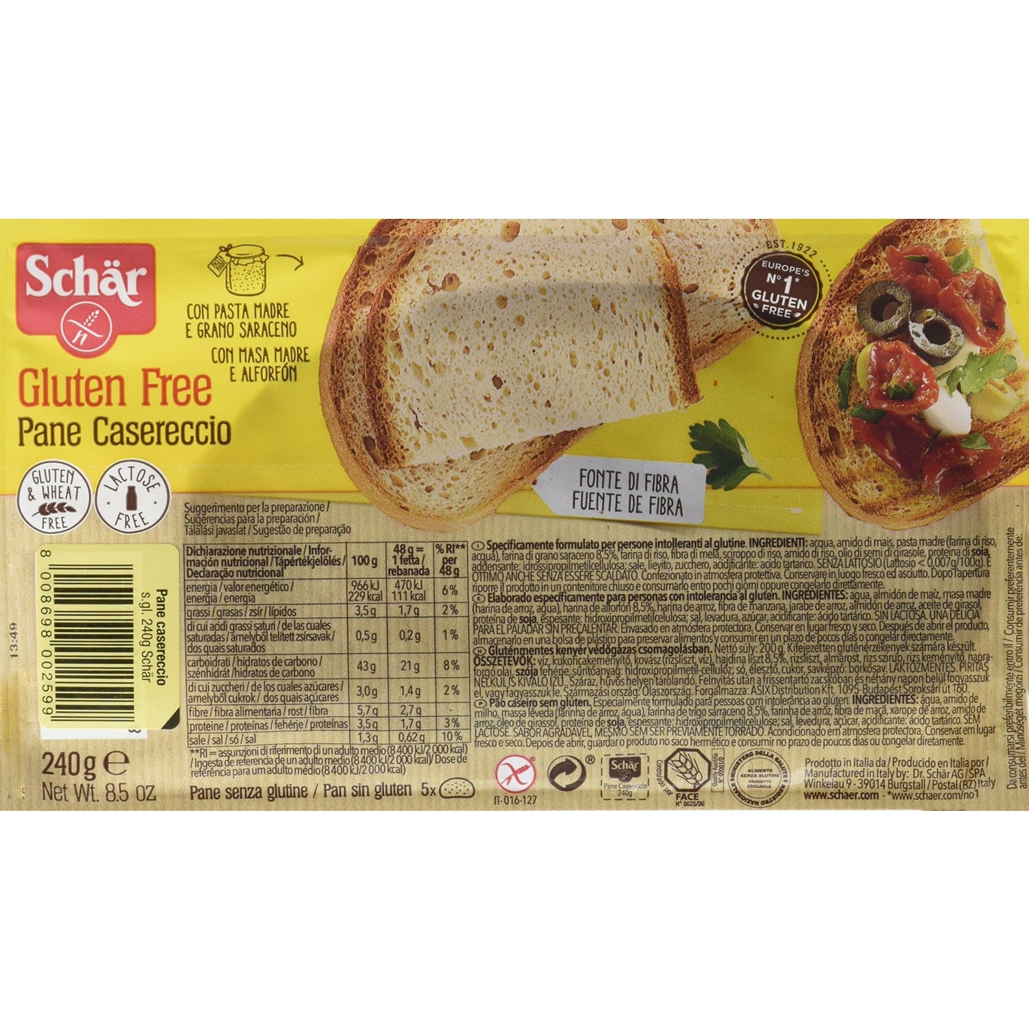 Vitre Schar Casereccio 240g