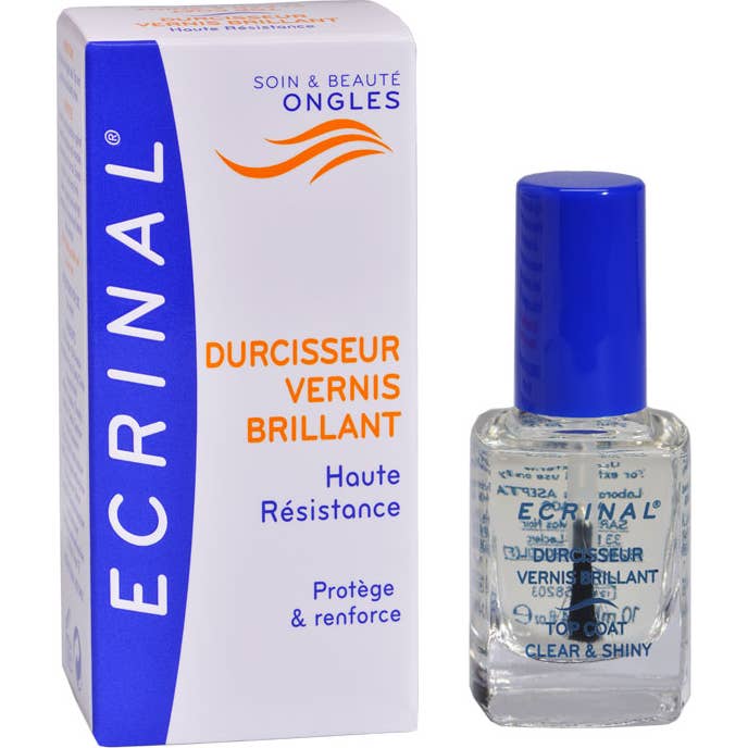 Ecrinal Durcisseur Vernis Brillant Flacon 10 ml