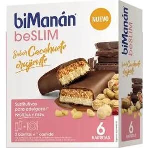 biManán Barre Cacahuète Croquante 6uts