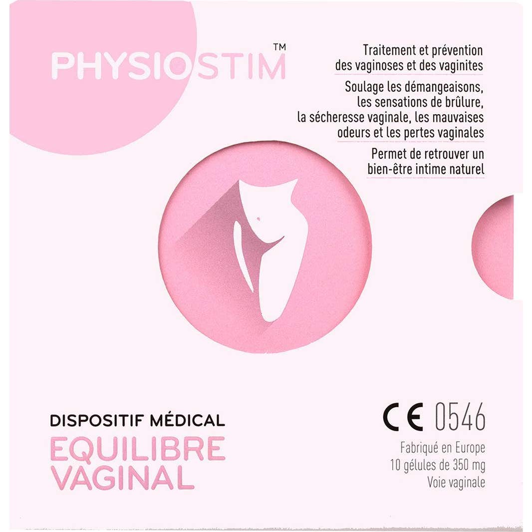 PHYSIONORM Physiostim &Eacute;quilibre Vaginal - 10 G&eacute;lules