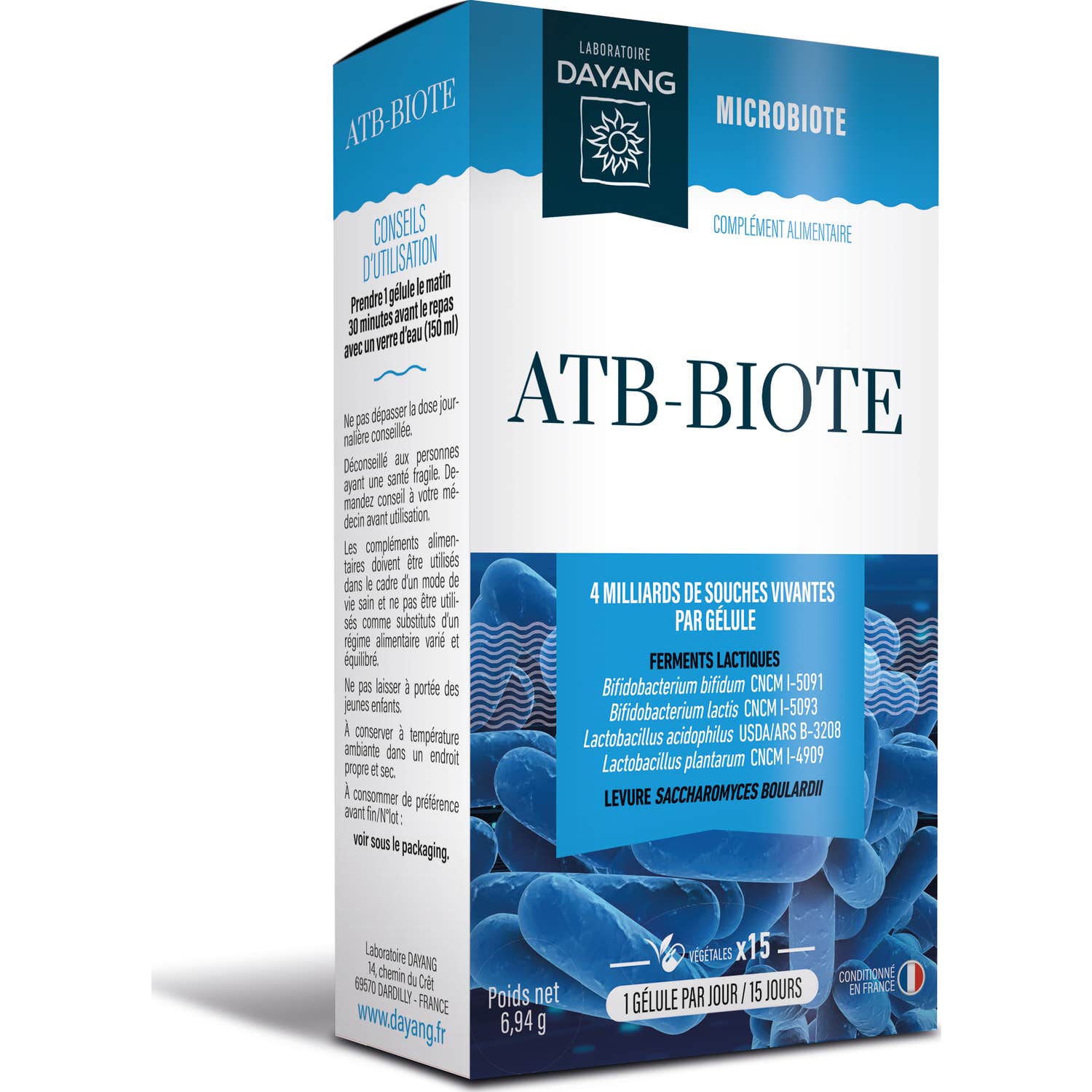 Dayang Atb-Biote 15 Gélules