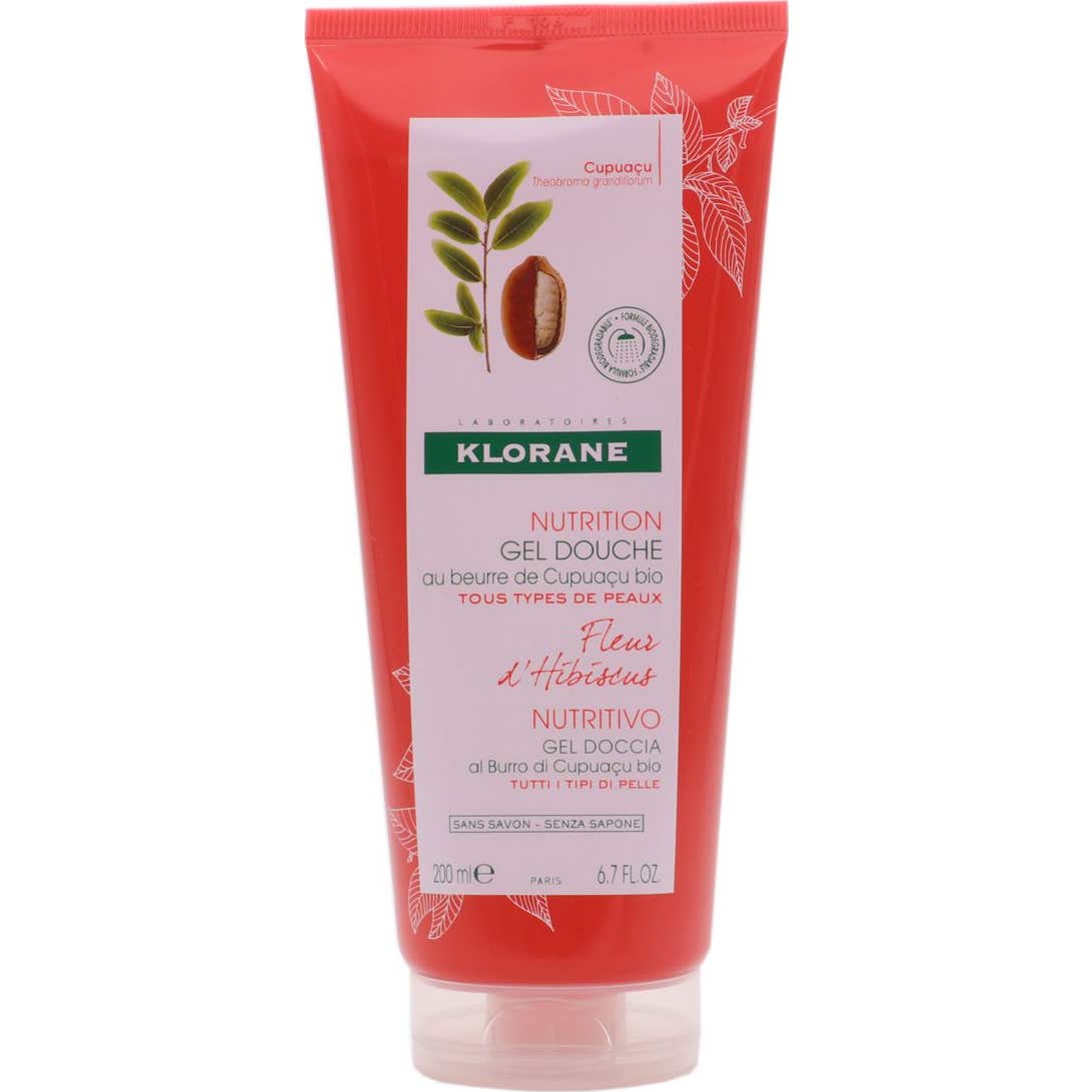 Klorane Cupuaçu Soins du Corps Gel Douche Fleur d'Hibiscus 200mL