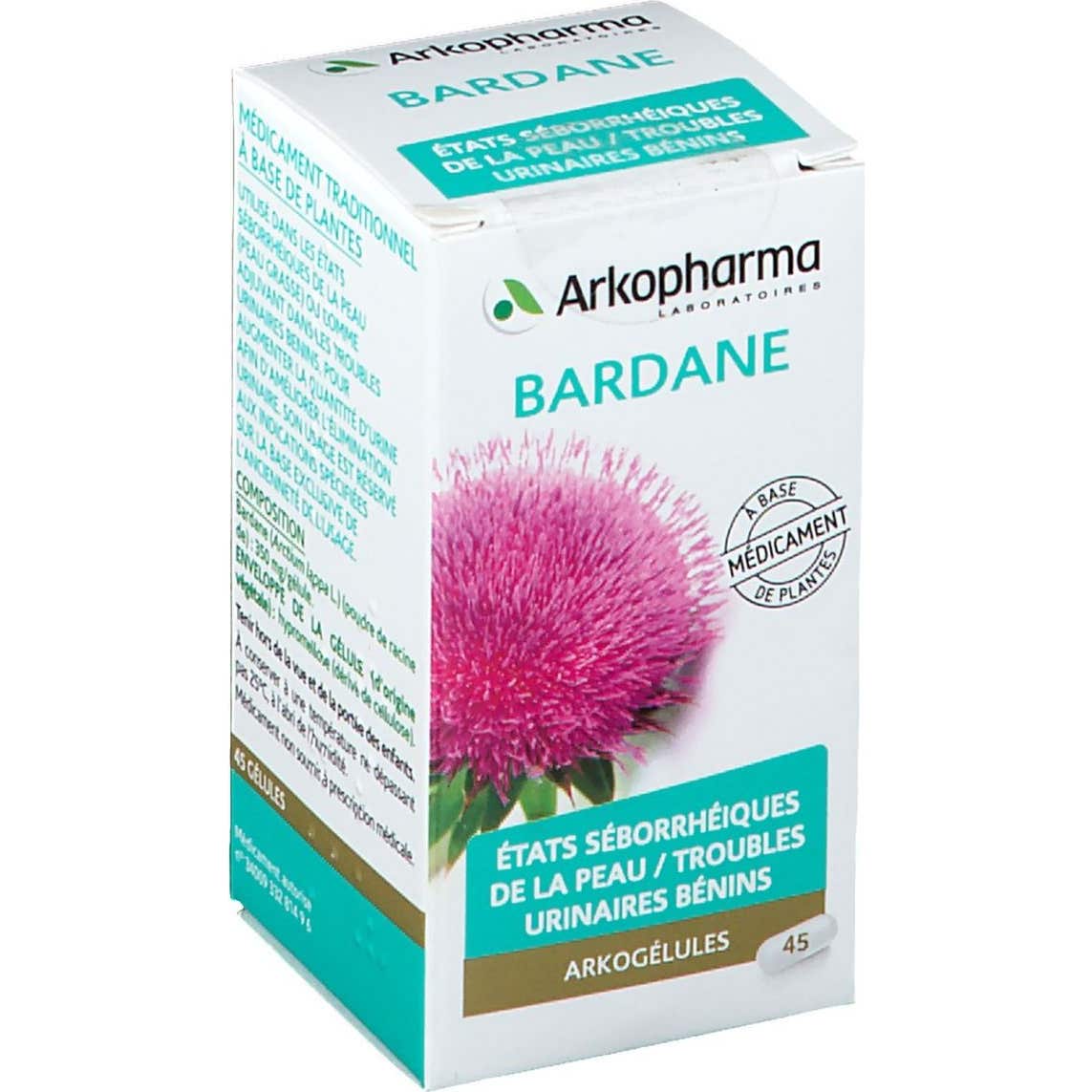 Arkopharma Arkogélules Bardane 45caps