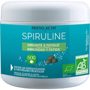 PhytoActif Spiruline 500 comprimés