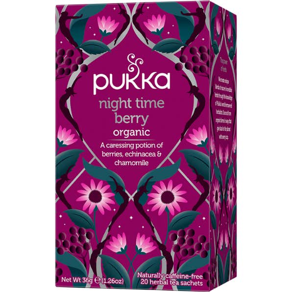 Pukka Night Time Berry- Night Time Berry Bio 20 Sachets